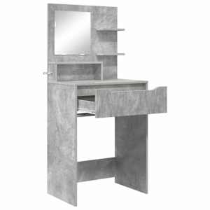 Toaletní stolky do ložnice Betonově šedá 80 x 39,6 x 135 cm - obrázek 5