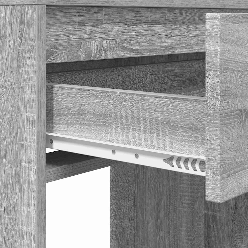 Τραπέζια Ντυσίματος Κρεβατοκάμαρας με συρτάρι Γκρίζο Σονομα - Image 9