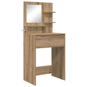 vidaXL Magamistoa meikimislaudade K&auml;sit&ouml;&ouml;puu 80 x 39,6 x 135 cm