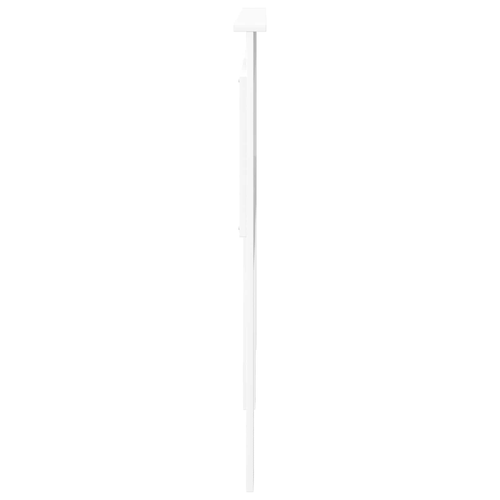 Päätylevy päätyllä Valkoinen 150 cm Tekninen puu - Image 5