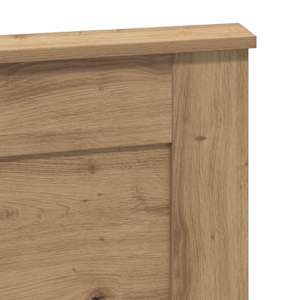 Čelo postele s čelo Artisanový dub 150 cm kompozitní dřevo - obrázek 7