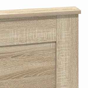 Čelo postele s čelo Sonoma dub 120 cm kompozitní dřevo - obrázek 7
