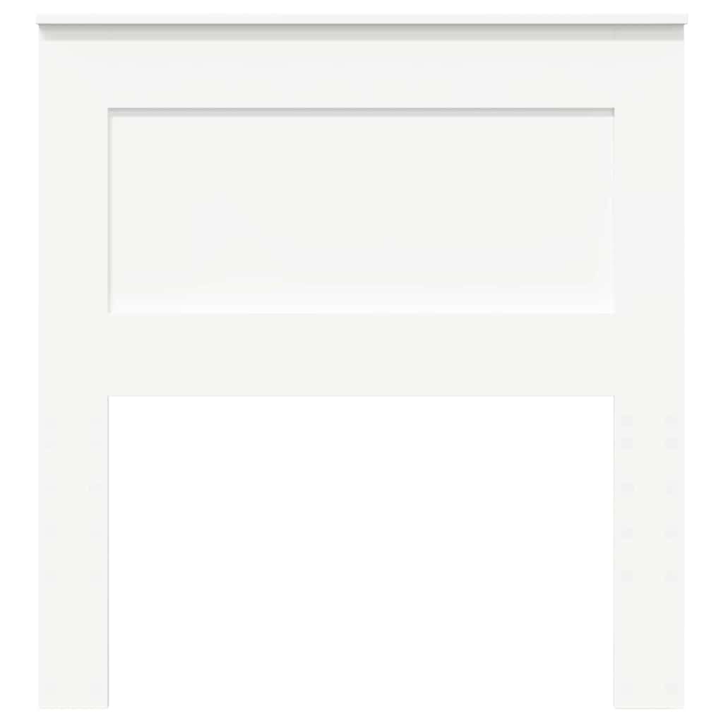 Thumbnail - vidaXL Kopfteil mit Kopfteil Weiß 100 cm Holzwerkstoff