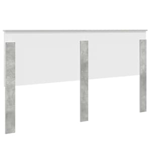 Čelo postele Betonově Šedá Dřevěný materiál - obrázek 6