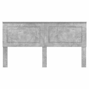 Čelo postele Betonově Šedá Dřevěný materiál - obrázek 4