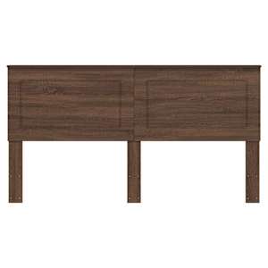 Čelo postele Hnědý dub Dřevěný materiál - obrázek 4