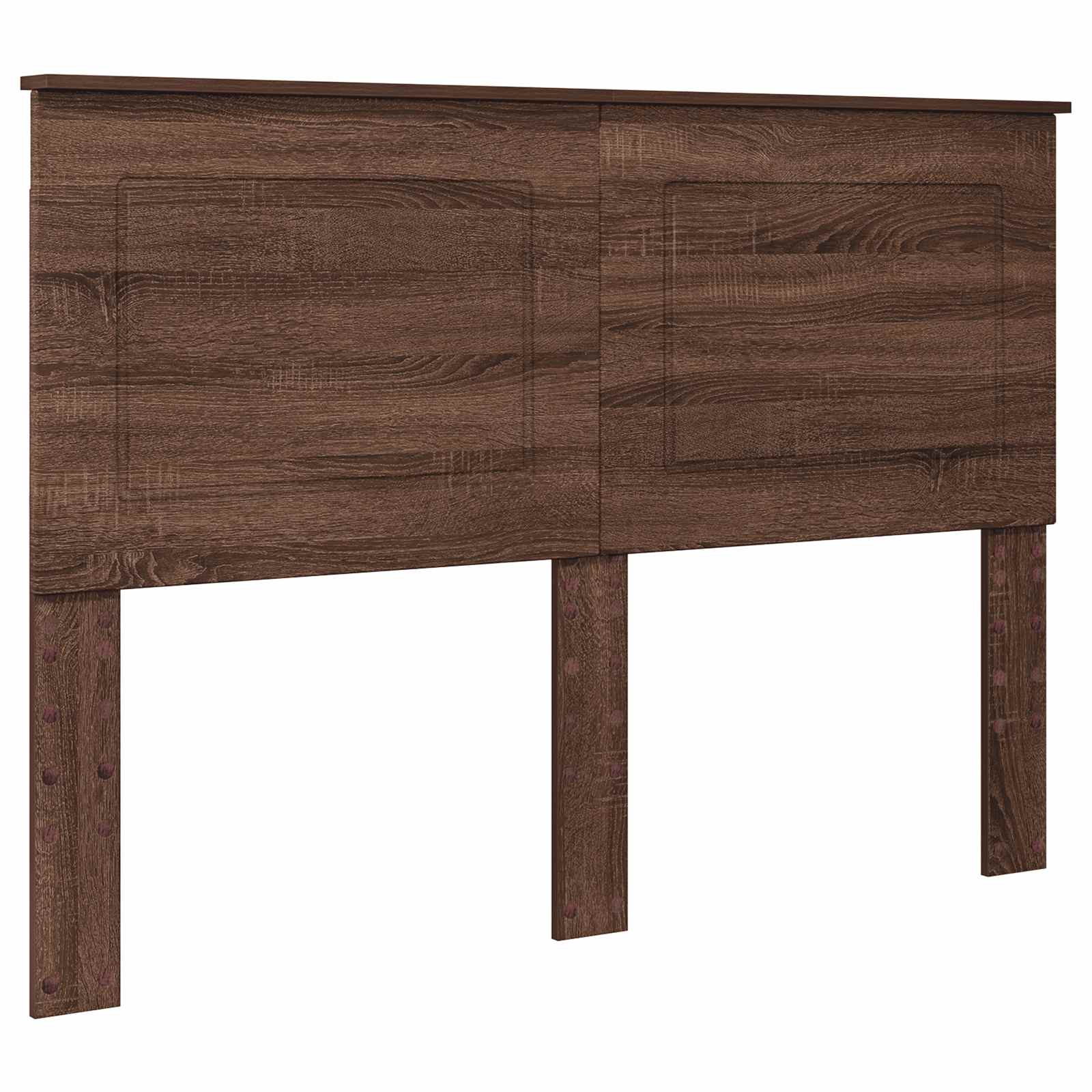 vidaXL Hoofdbord Bruine eik 100 cm Geconstrueerd hout, foto 3