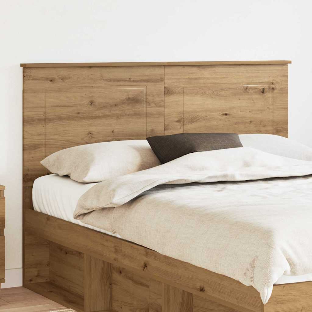 Tăblii de pat - Tăblie cap cu headboard Stejar Artizanal 150 cm Lemn compozit