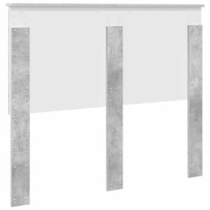 Čelo postele Betonově Šedá Dřevěný materiál - obrázek 6
