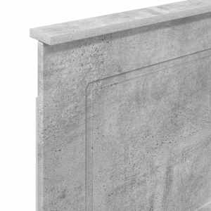 Čelo postele Betonově Šedá Dřevěný materiál - obrázek 7
