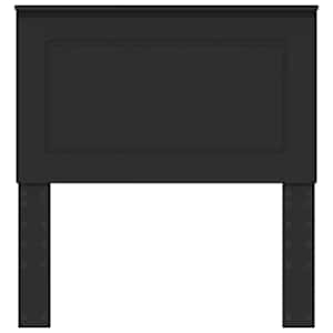 Čelo postele Černý Dub Dřevěný materiál - obrázek 4