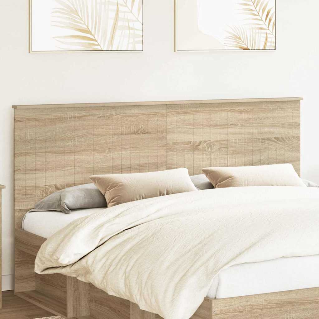 Tăblii de pat - Tăblie cap cu headboard Stejar Sonoma 180 cm Lemn compozit