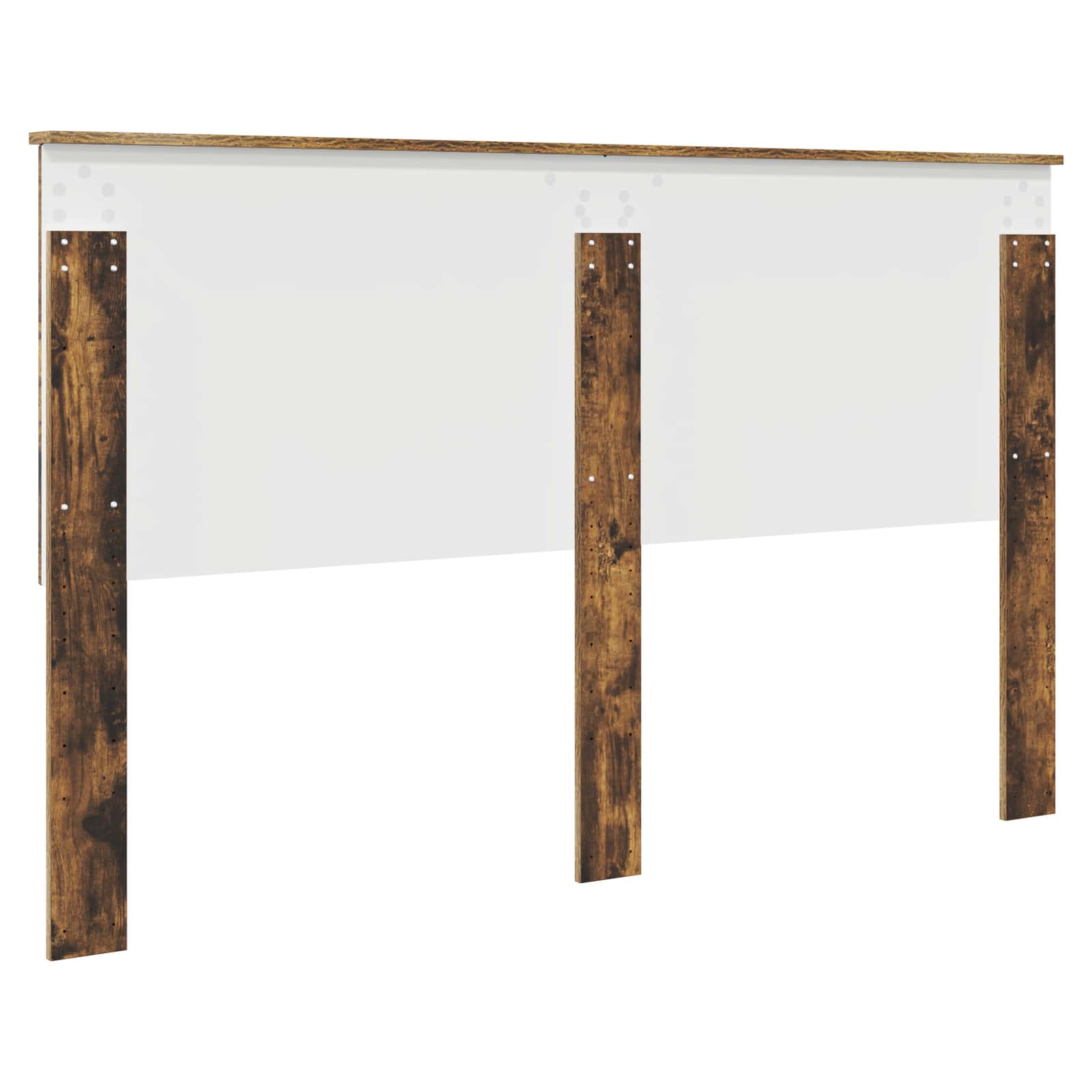 Headboard with headboard smoke oak 160 cm engineered wood