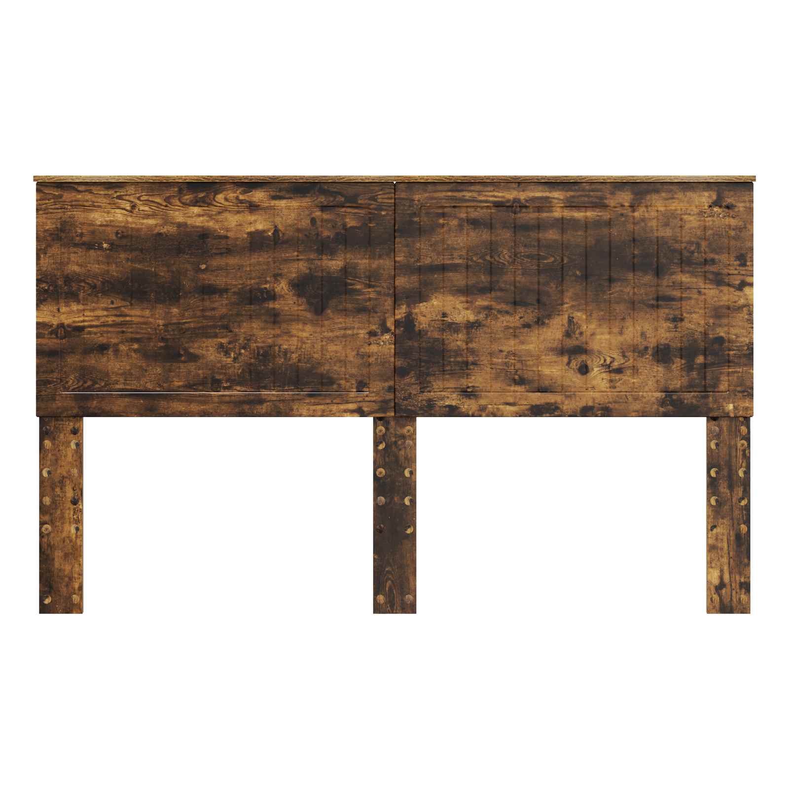 Headboard with headboard smoke oak 160 cm engineered wood