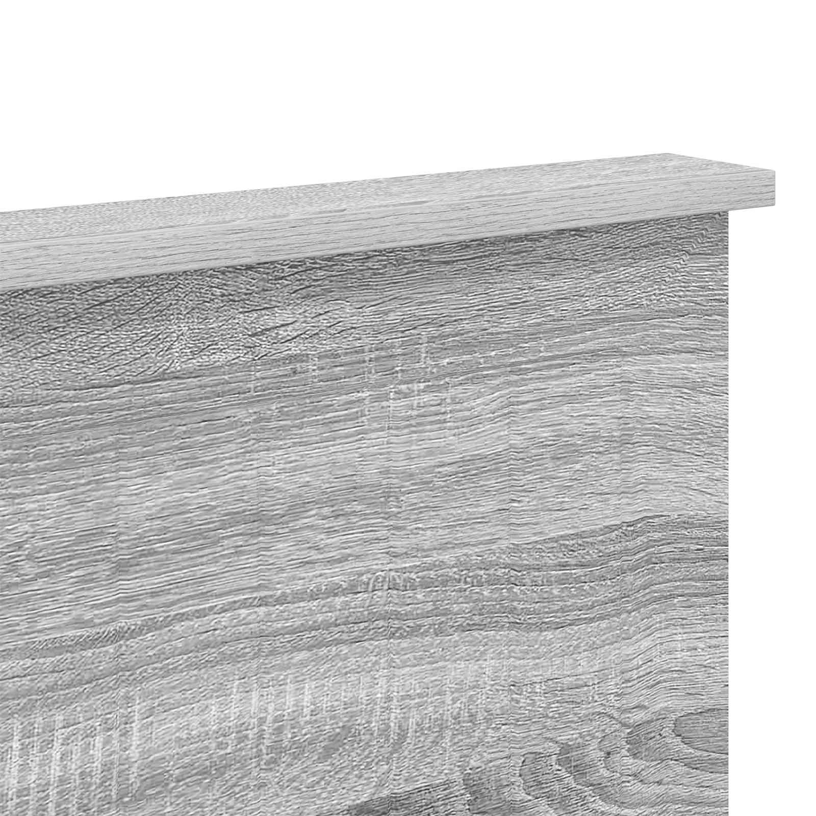 Galvgalis Pelēks Sonoma 160 cm Inženierijas koks