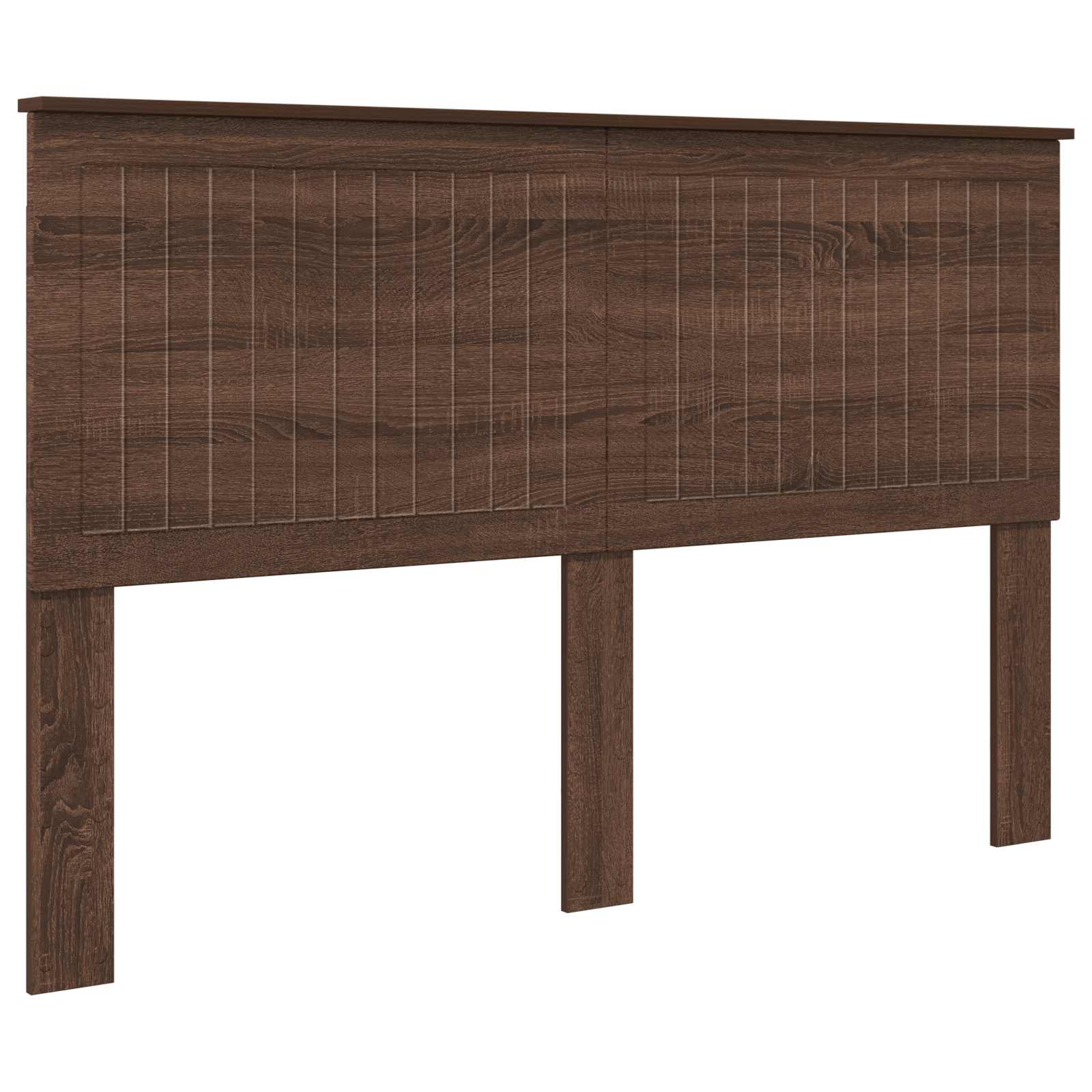 vidaXL Hoofdbord Bruin Eiken Bewerkt hout, foto 3