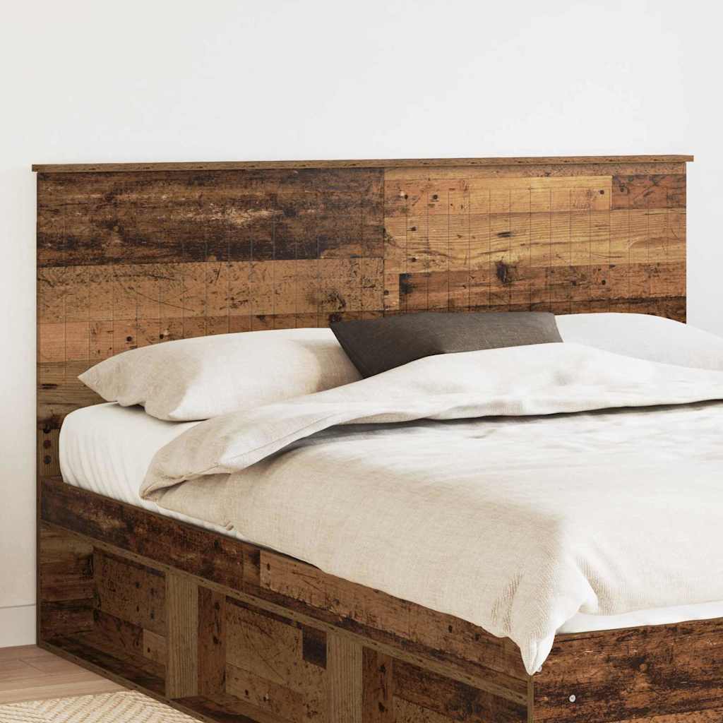 Tăblii de pat - Tăblie cap cu headboard Lemn Vechi 160 cm Lemn compozit