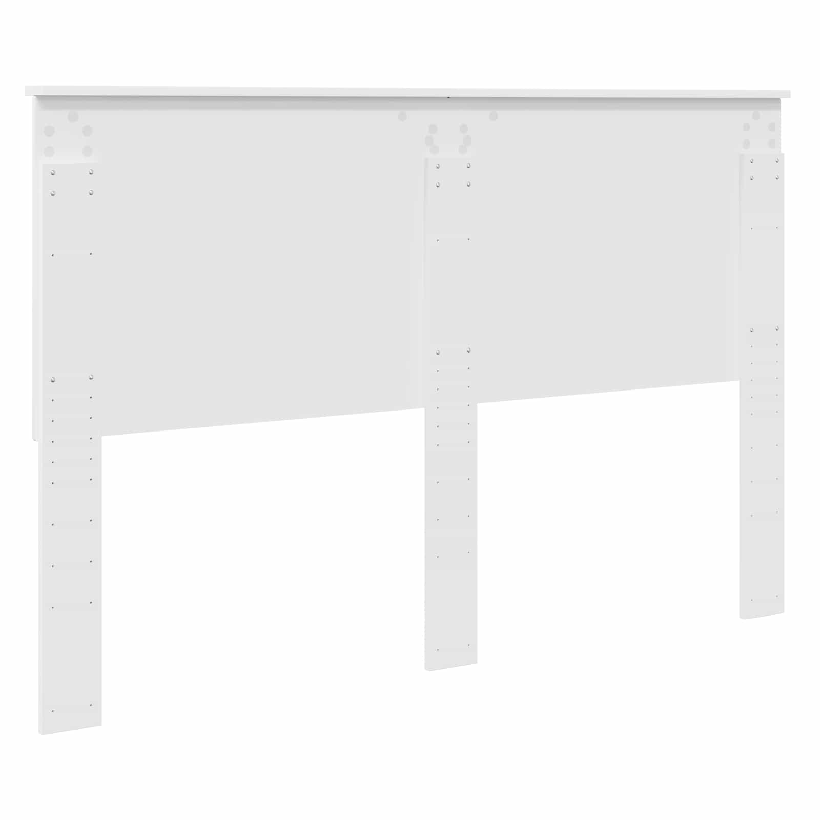 Galvgalis ar galvas klāju Balts 150 cm Inženierijas koks