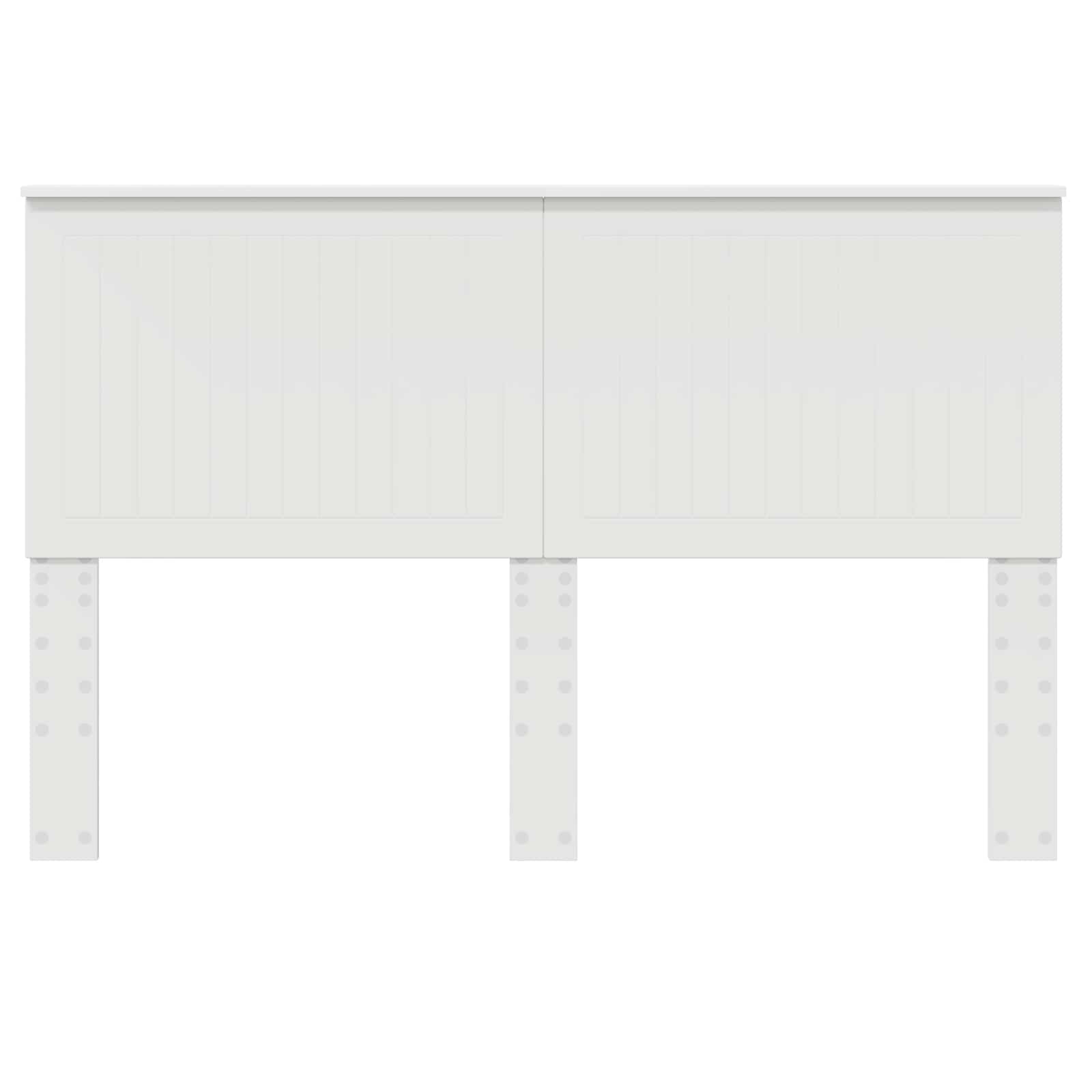 Galvgalis ar galvas klāju Balts 150 cm Inženierijas koks