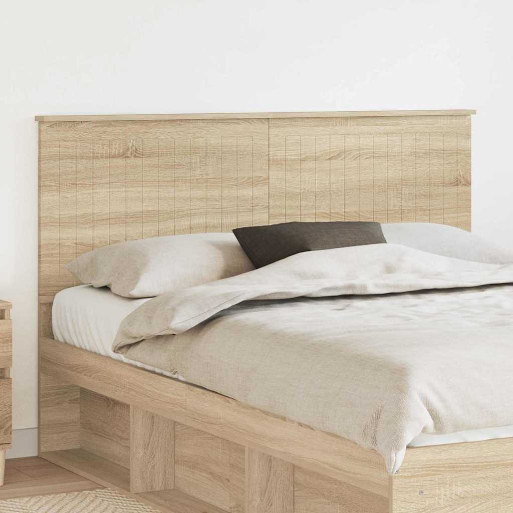 Tăblii de pat - Tăblie cap cu headboard Stejar Sonoma 150 cm Lemn compozit