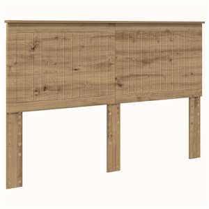 Čelo postele s čelo Artisanový dub 150 cm Kompozitní dřevo - obrázek 2