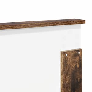 Čelo postele s čelo Kouřový dub 140 cm Kompozitní dřevo - obrázek 8