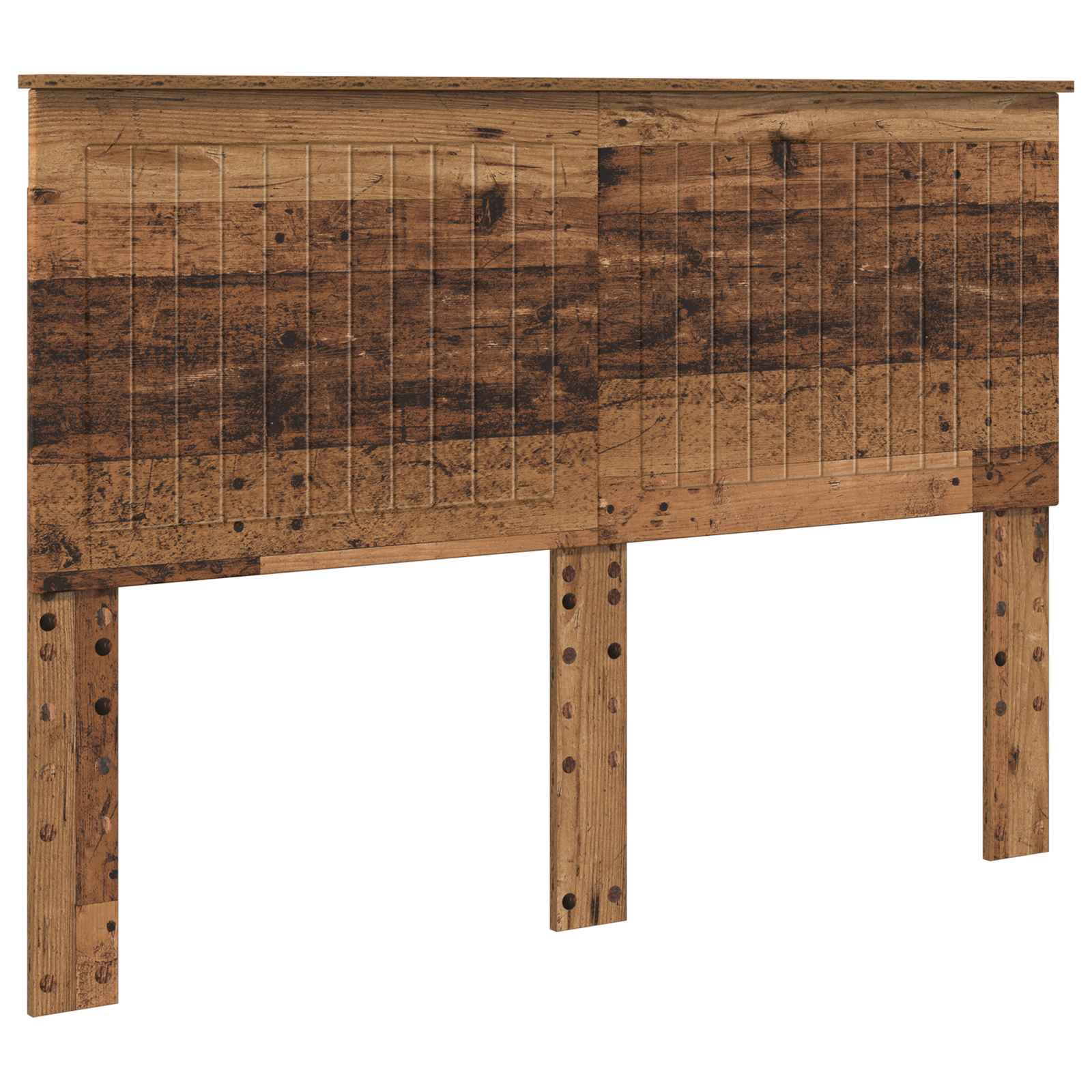 vidaXL Hoofdbord Oud Hout Bewerkt hout bruin, foto 3