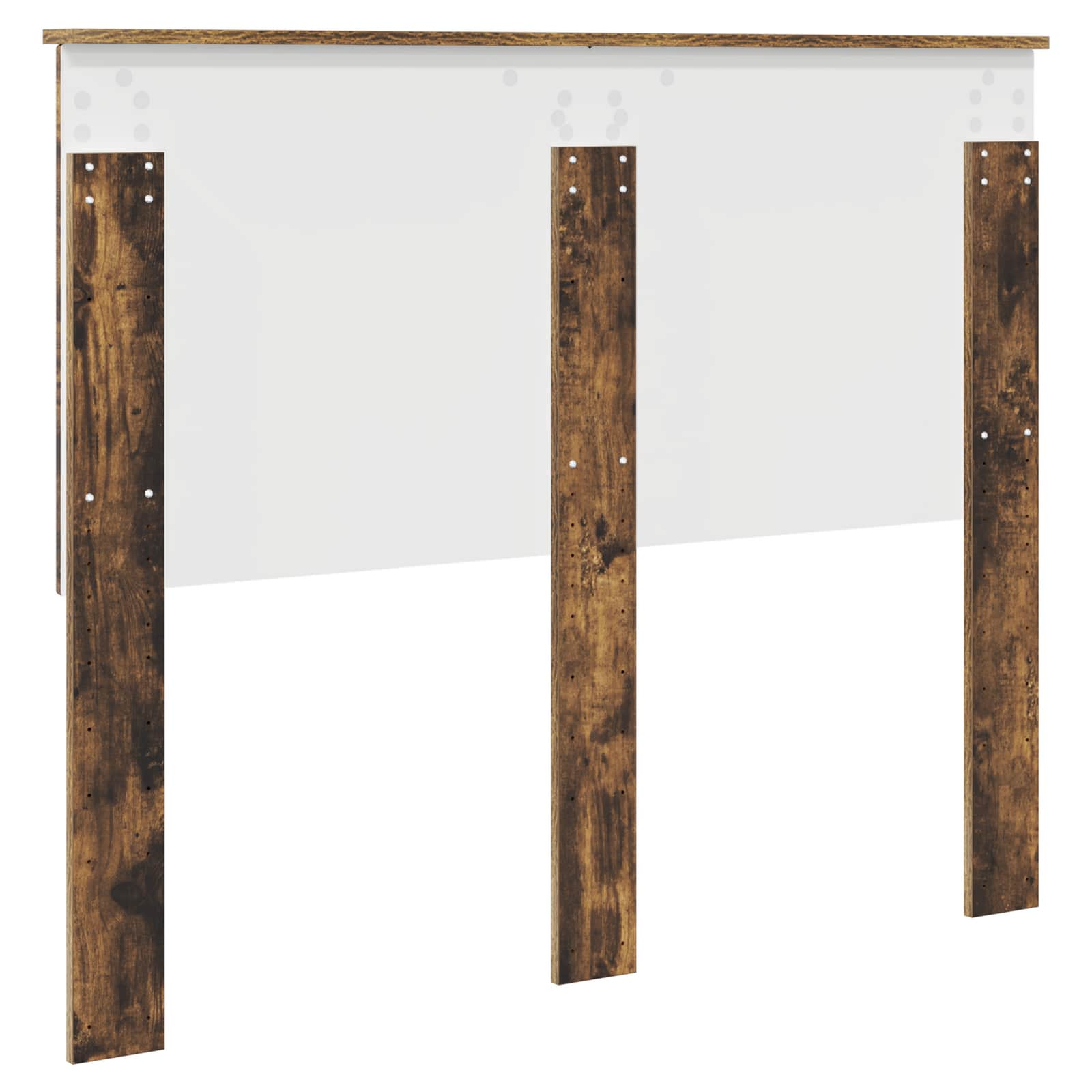 Headboard with headboard smoke oak 120 cm engineered wood