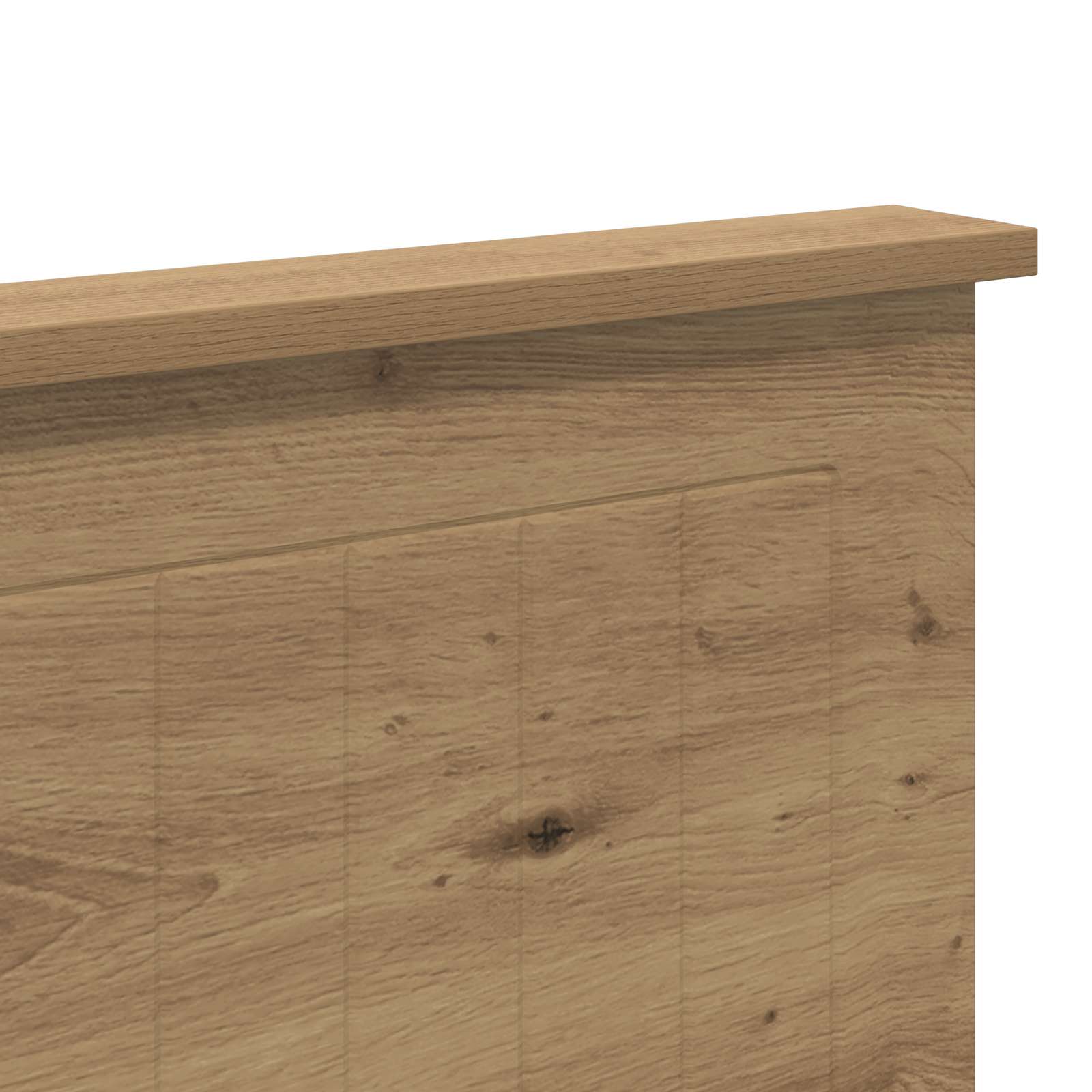 Headboard artisan oak 120 cm engineered wood