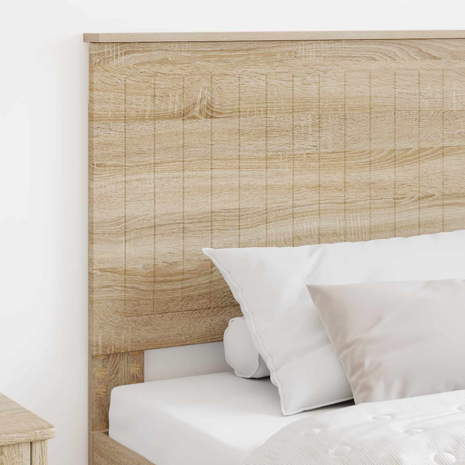 Thumbnail - vidaXL Kopfteil mit Kopfteil Sonoma-Eiche 100 cm Holzwerkstoff