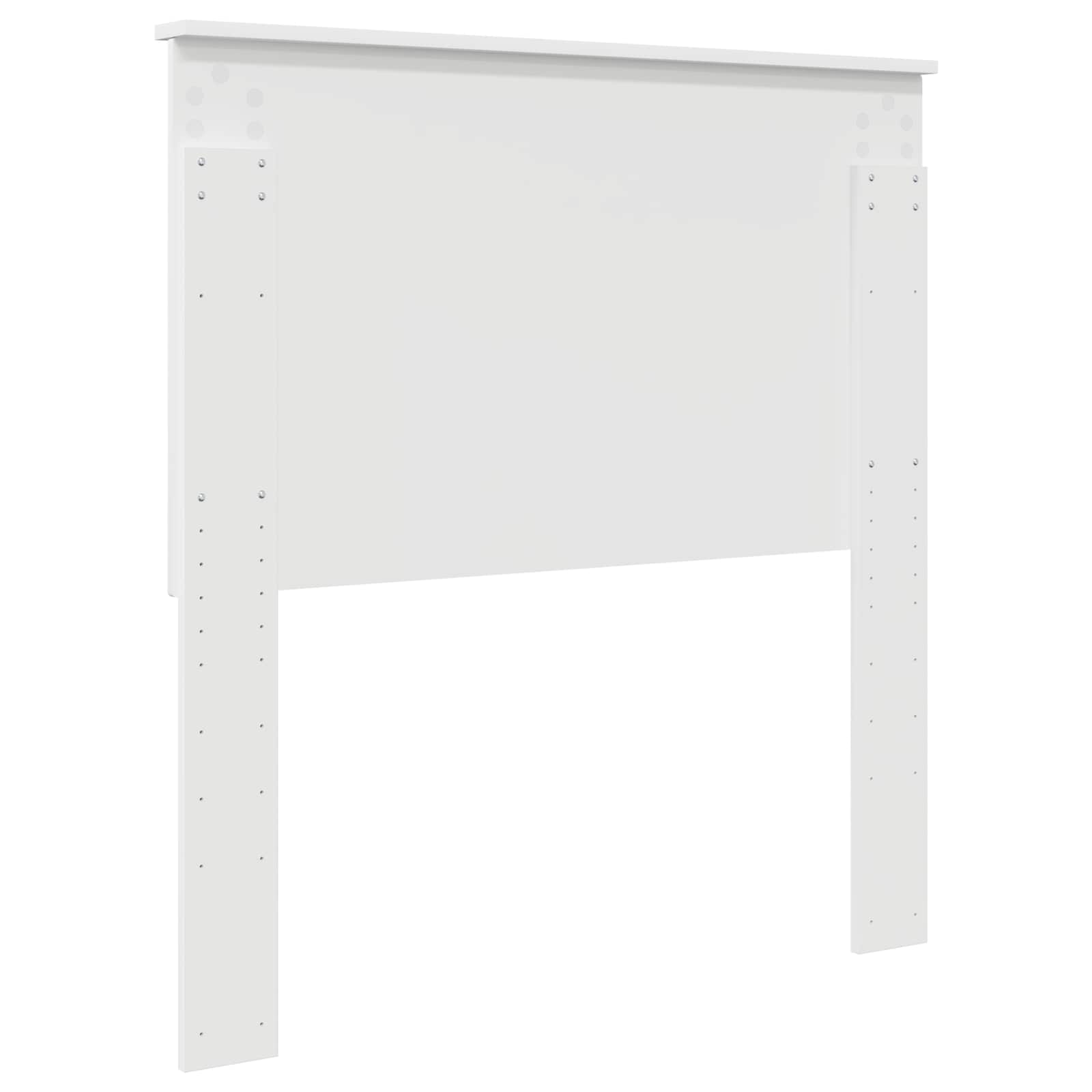 Galvgalis ar galvas klāju Balts 90 cm Inženierijas koks