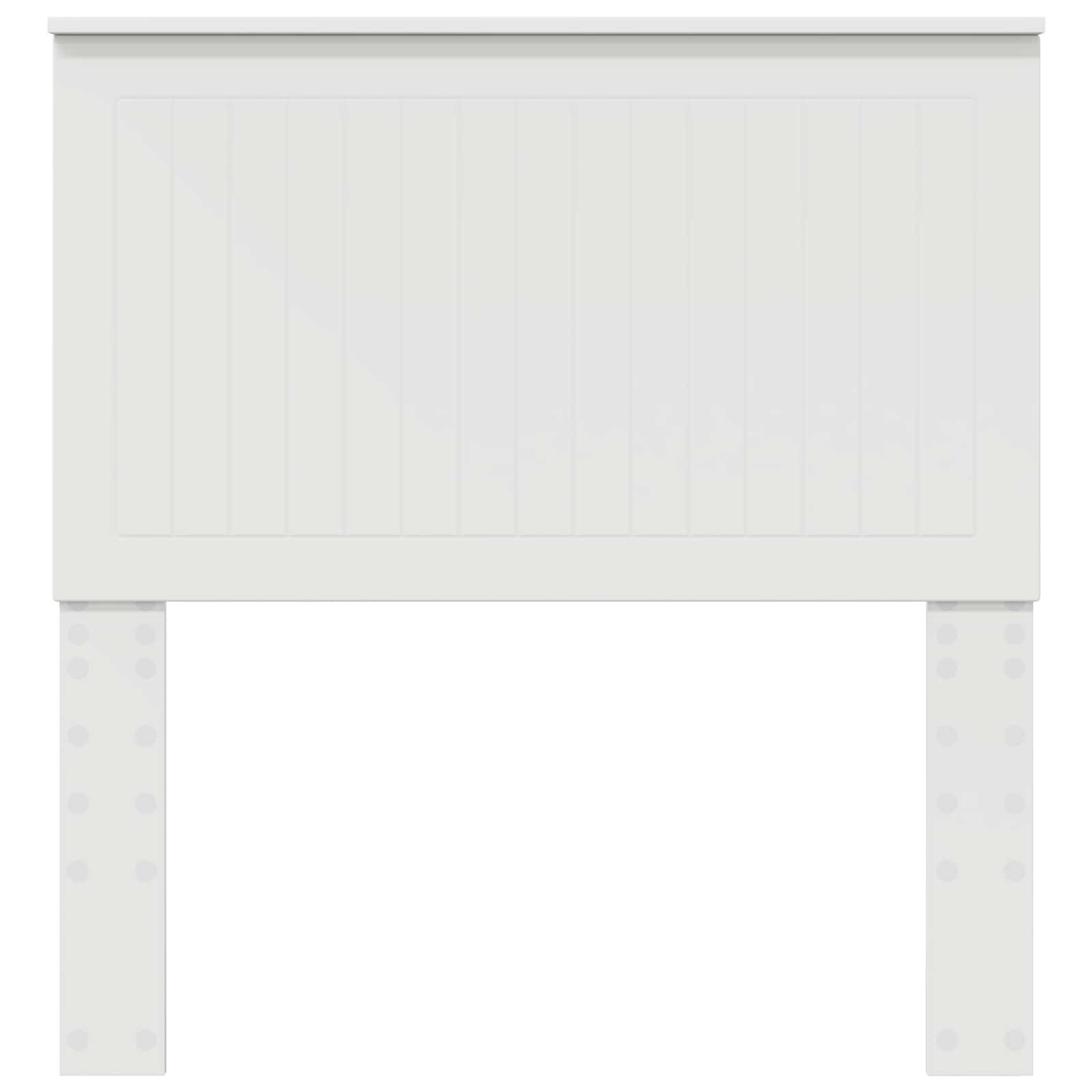 Galvgalis ar galvas klāju Balts 90 cm Inženierijas koks