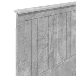 Čelo postele s čelo Betonově šedá 90 cm Kompozitní dřevo - obrázek 7
