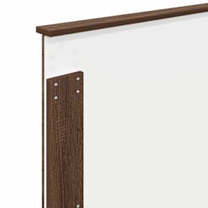 Čelo postele s čelo Hnědý dub 90 cm Kompozitní dřevo - obrázek 8