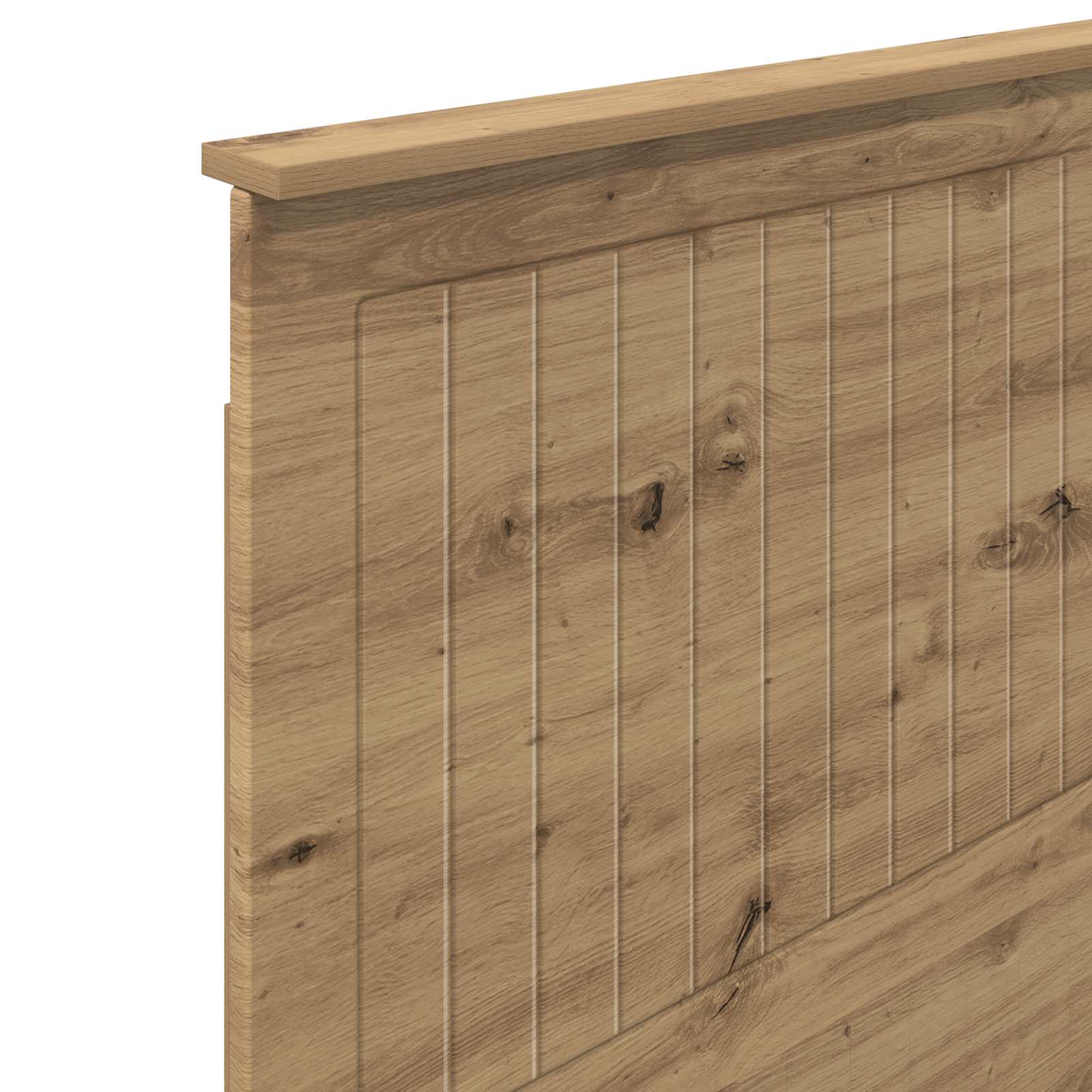 Päätylevy päätyllä Artisan tammi 90 cm Tekninen puu - Image 7