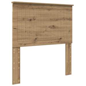 Čelo postele Artisanový dub Kompozitní dřevo - obrázek 2