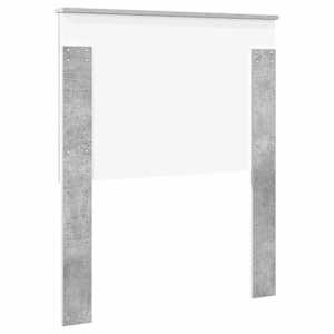 Čelo postele s čelo Betonově šedá 80 cm Kompozitní dřevo - obrázek 6