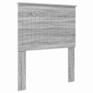 Čelo postele s čelo Šedá Sonoma 80 cm Kompozitní dřevo - obrázek 2