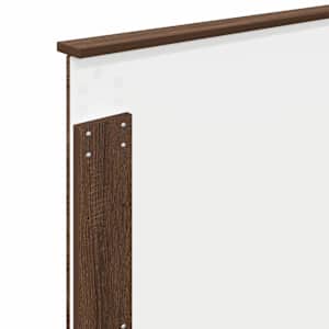 Čelo postele s čelo Hnědý dub 80 cm Kompozitní dřevo - obrázek 8