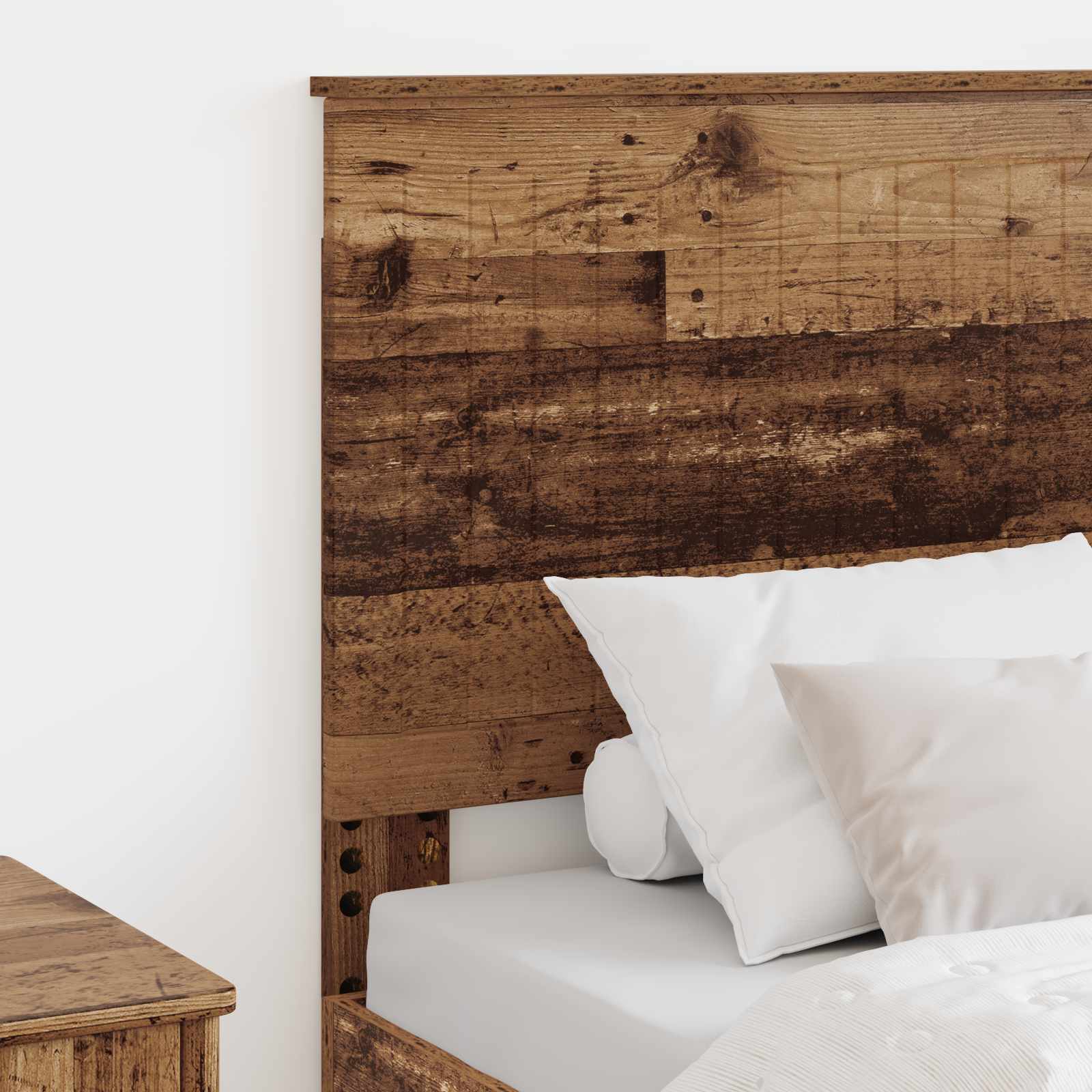 Headboard with headboard old wood 80 cm engineered wood