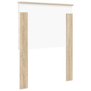 Čelo postele s čelo Sonoma dub 75 cm Kompozitní dřevo - obrázek 6