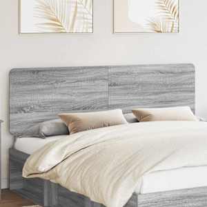 Vzglavje Siva Sonoma Konstruiran les