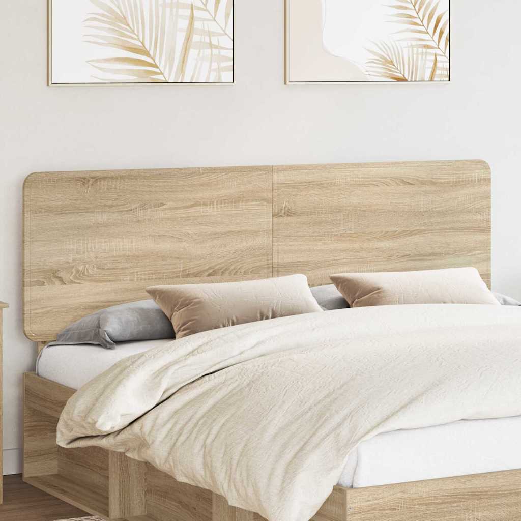 Tăblii de pat - Tăblie cap cu headboard Stejar Sonoma 180 cm Lemn compozit