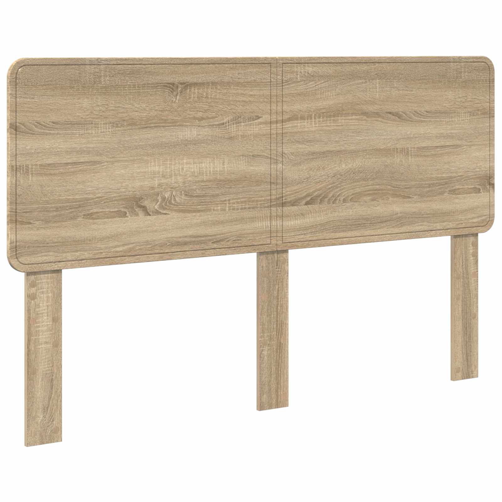 vidaXL Hoofdbord Sonoma Eiken Bewerkt hout, foto 3