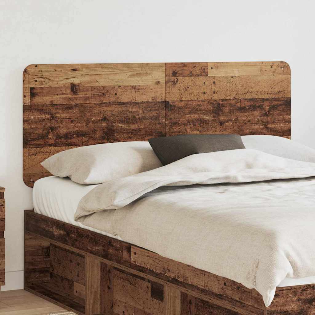 Paturi si accesorii - Tăblie cap cu headboard Lemn Vechi 160 cm Lemn compozit