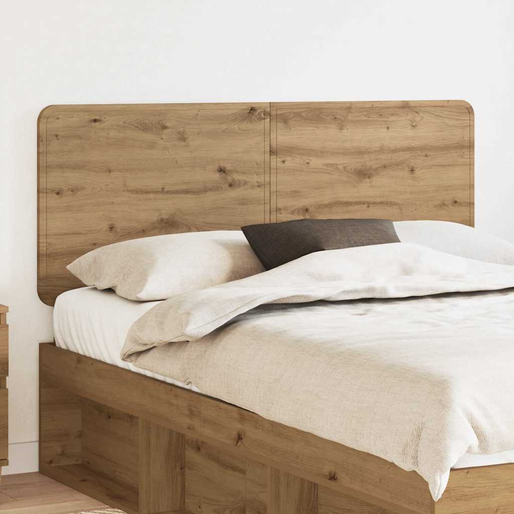 Paturi si accesorii - Tăblie cap cu headboard Stejar Artizanal 160 cm Lemn compozit