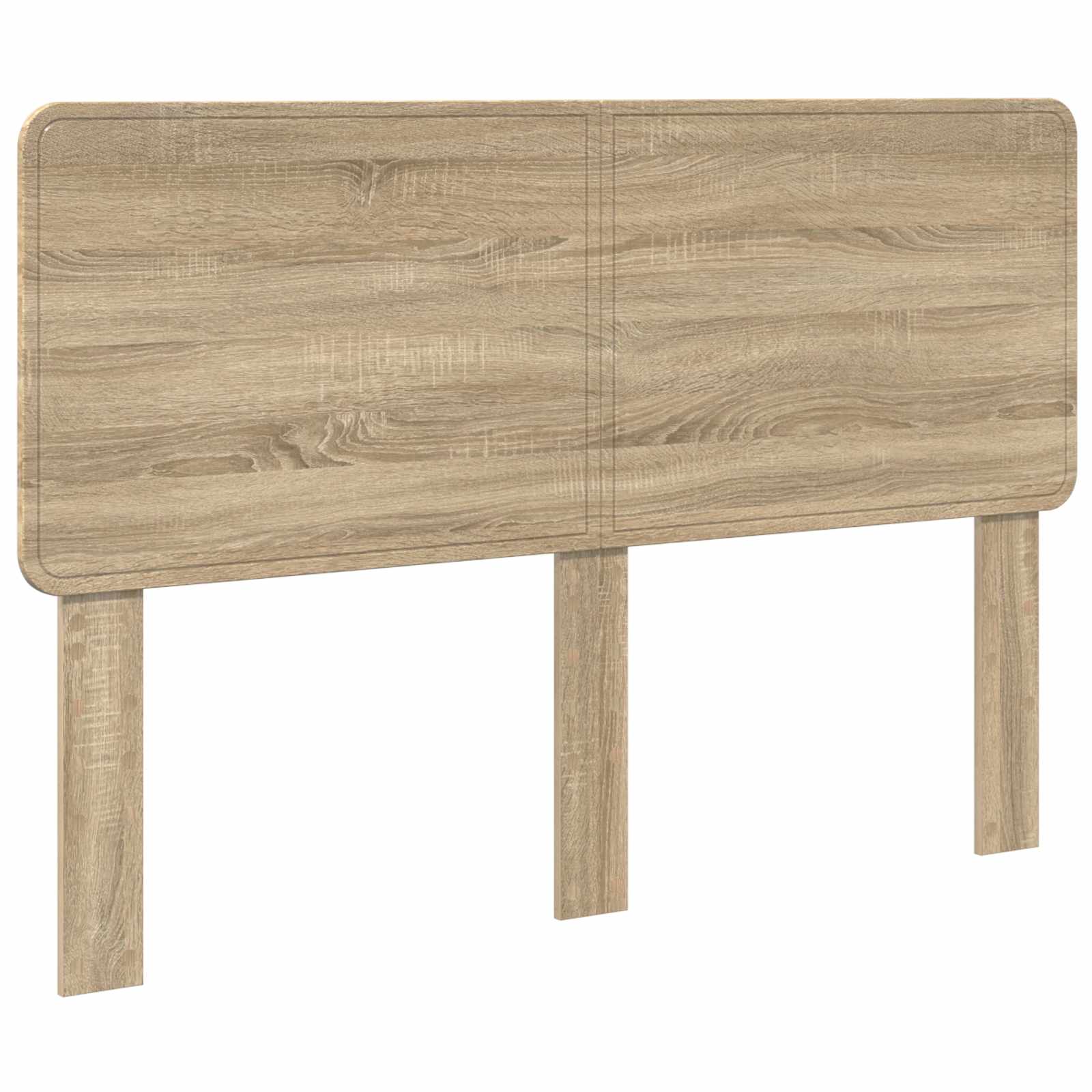 vidaXL Hoofdbord Sonoma Eiken Bewerkt hout, foto 3