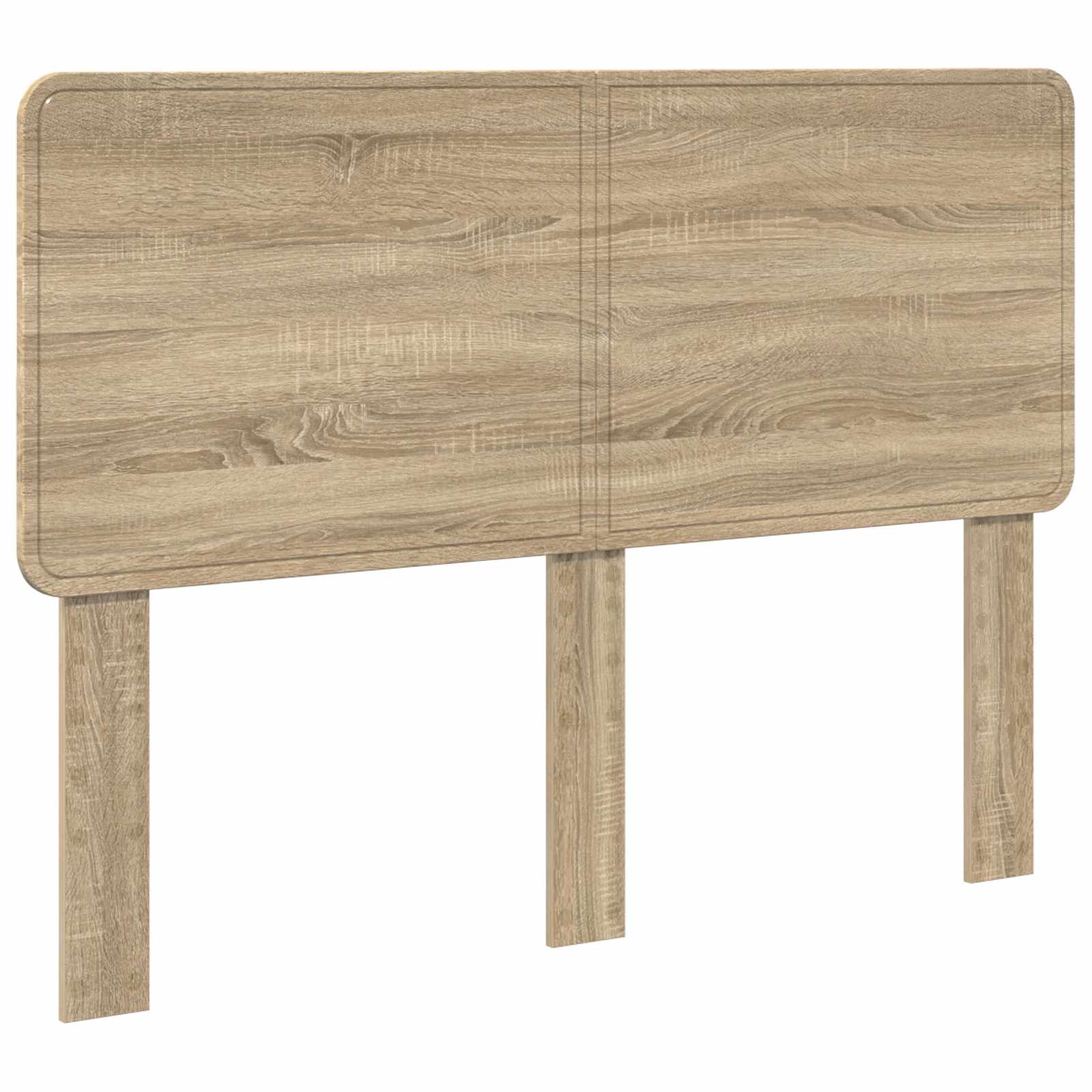 vidaXL Hoofdbord Sonoma Eiken Bewerkt hout, foto 3