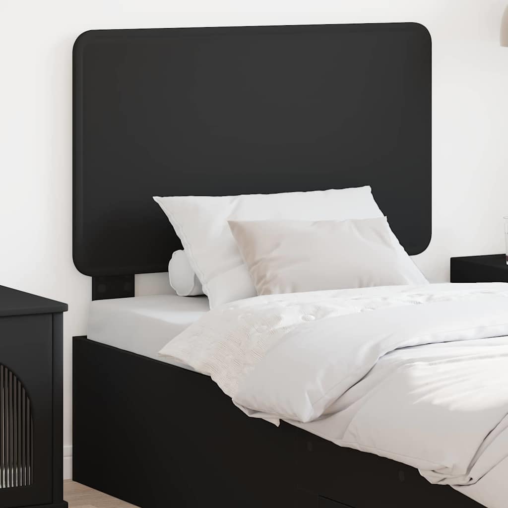 Paturi si accesorii - Tăblie cap cu headboard Stejar Negru 90 cm Lemn compozit
