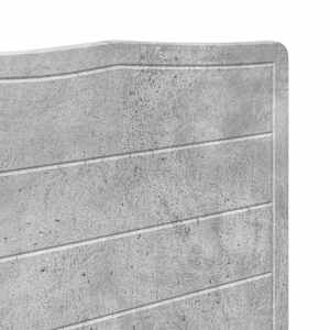 Čelo postele Betonově šedá 200 cm Kompozitní dřevo - obrázek 7